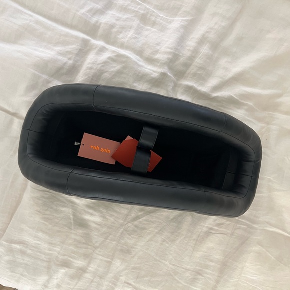 Cult Gaia Black Leather Tote - Picture 4 of 6